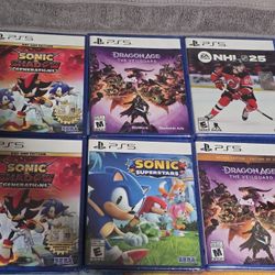 PS5 GAMES BRAND NEW $20 EACH ONE