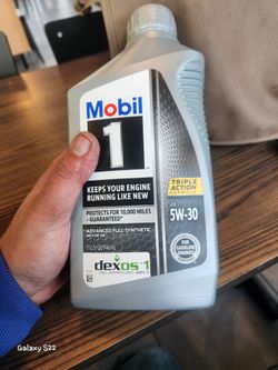 Mobil 1 Full Synthetic Oil 