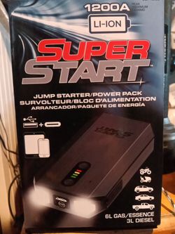 1200 Jump Starter/Power pack