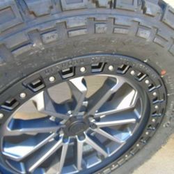 20X9 Satin Anthracite/Black TIS Rims 285 50 20 Kenda R/T Tires *6X5.5*