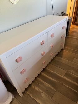 White dresser