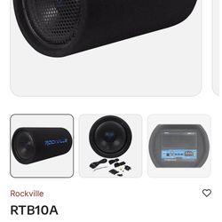 10 Inch Subwoofer Built In Amp