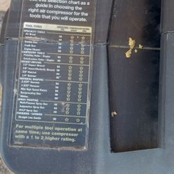 Craftsman Compressor 