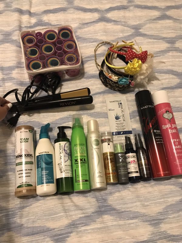 Hair products everything