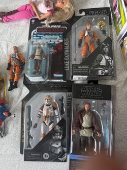 Star Wars Action Figure Lot – Black Series & Vintage