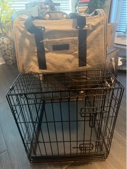 Dog Crate and carrier-Excellent Condition