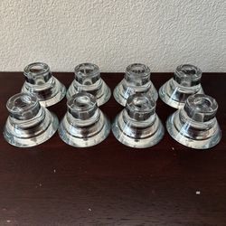 Tapper Candle Holders (Set of 8)