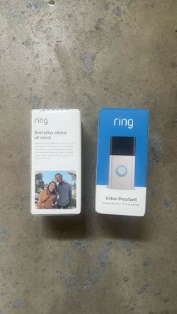 Ring video doorbell