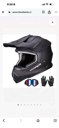 Vcoros youth motocross bmx full protection helmet