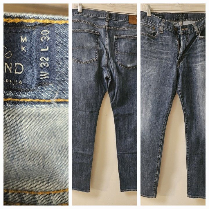 Men's Size 32 Name Brand Blue Jeans Bundle