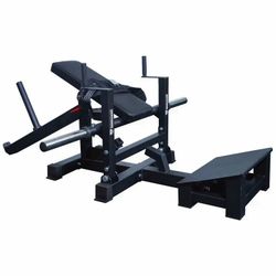 Hip thrust with belt squat
