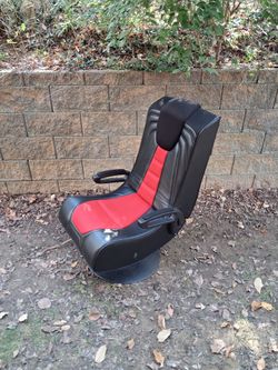 Black and Red Floor Gaming Chair