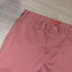 Supreme Chino Pink Workpants Size 34
