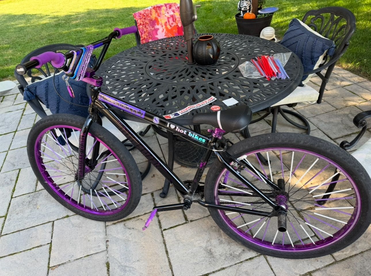 🔥 Custom SE Big Flyer 29” BMX Bike - Purple/Black + $100 Magura Brakes 🔥