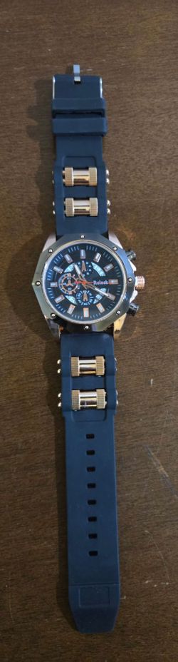 Rclock Men's chronograph style quartz watch
