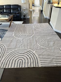 8x10  New Modern Geometric area rug