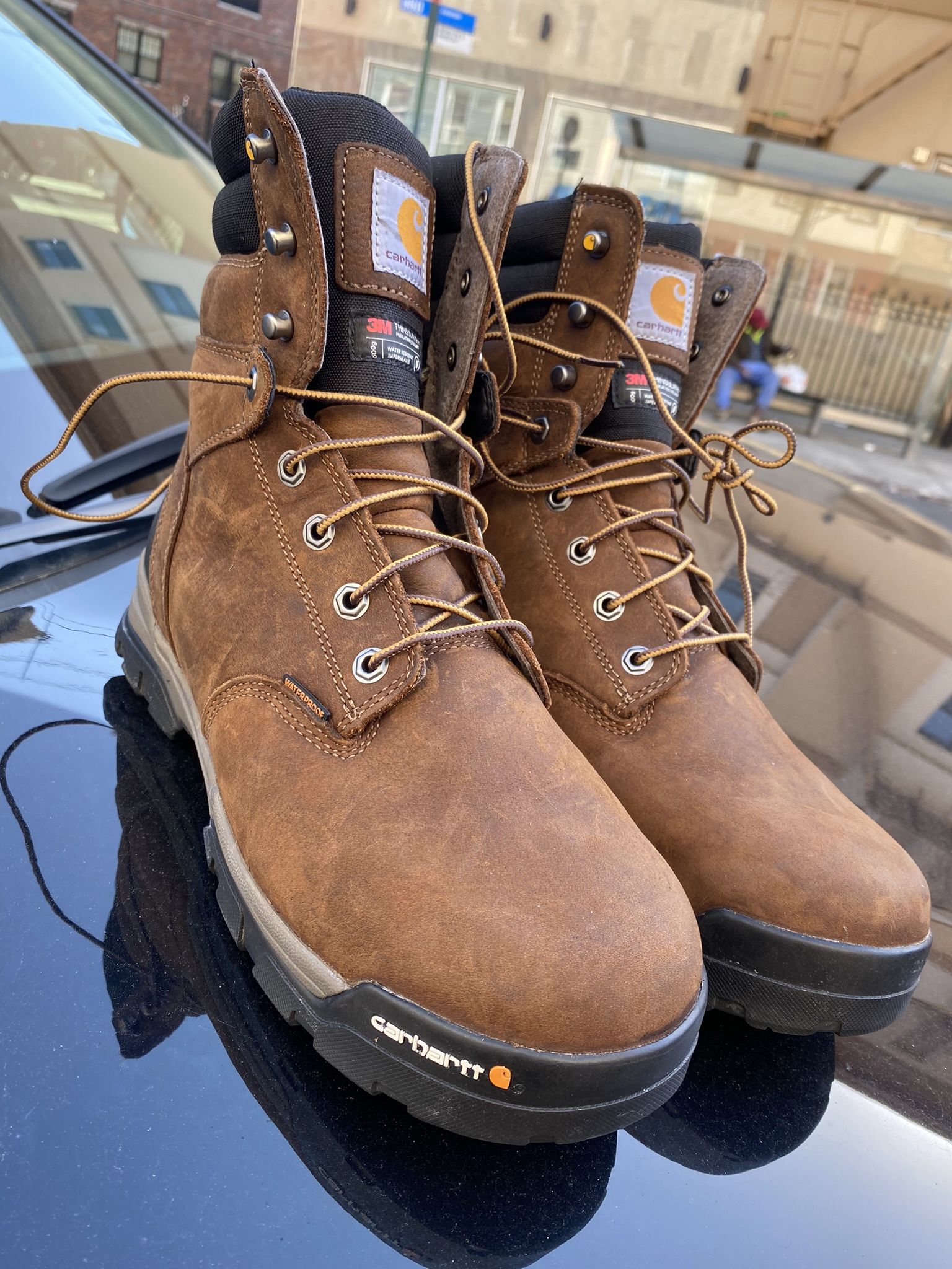 Size 12 Mens Carhartt Boots Work