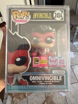 OMNIVINCIBLE FUNKO POP SDCC 2026 invincible