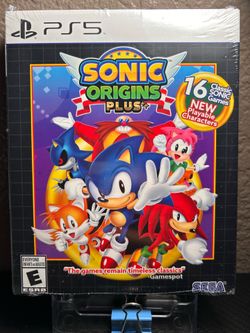 I’m asking $30 for  SONIC origins plus for the PlayStation five it’s brand new