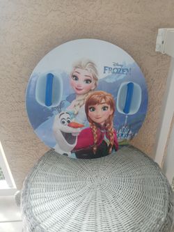 🎈🎈🎈Disney Frozen Large Disc With Handles & Wheels + Bonus Bank