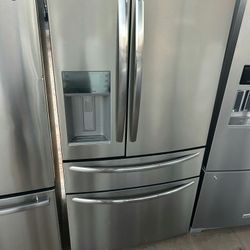 4 Door Fre nch Refri ger ator Fri dge Frigi daire All features