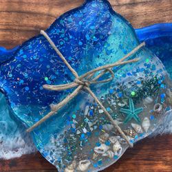 Beautiful Resin Coasters 