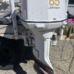 Johnson 85HP Outboard w/ Power Tilt & Controls