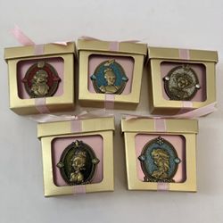 Disney Princess Birthstone Lot Of 5 Disney Pin 2016 Retired Collectable