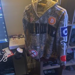 VIN DA VINCI Camo Zip Up 