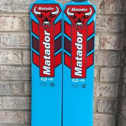 Matador Q4 Composite Fiber Cricket Bat - Blue