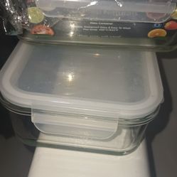 Glass Storage Containers 