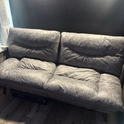 Like new- Micro Fiber futon