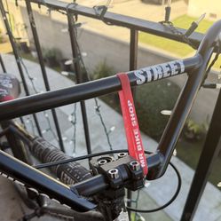 Black Street Code Hand Bars 