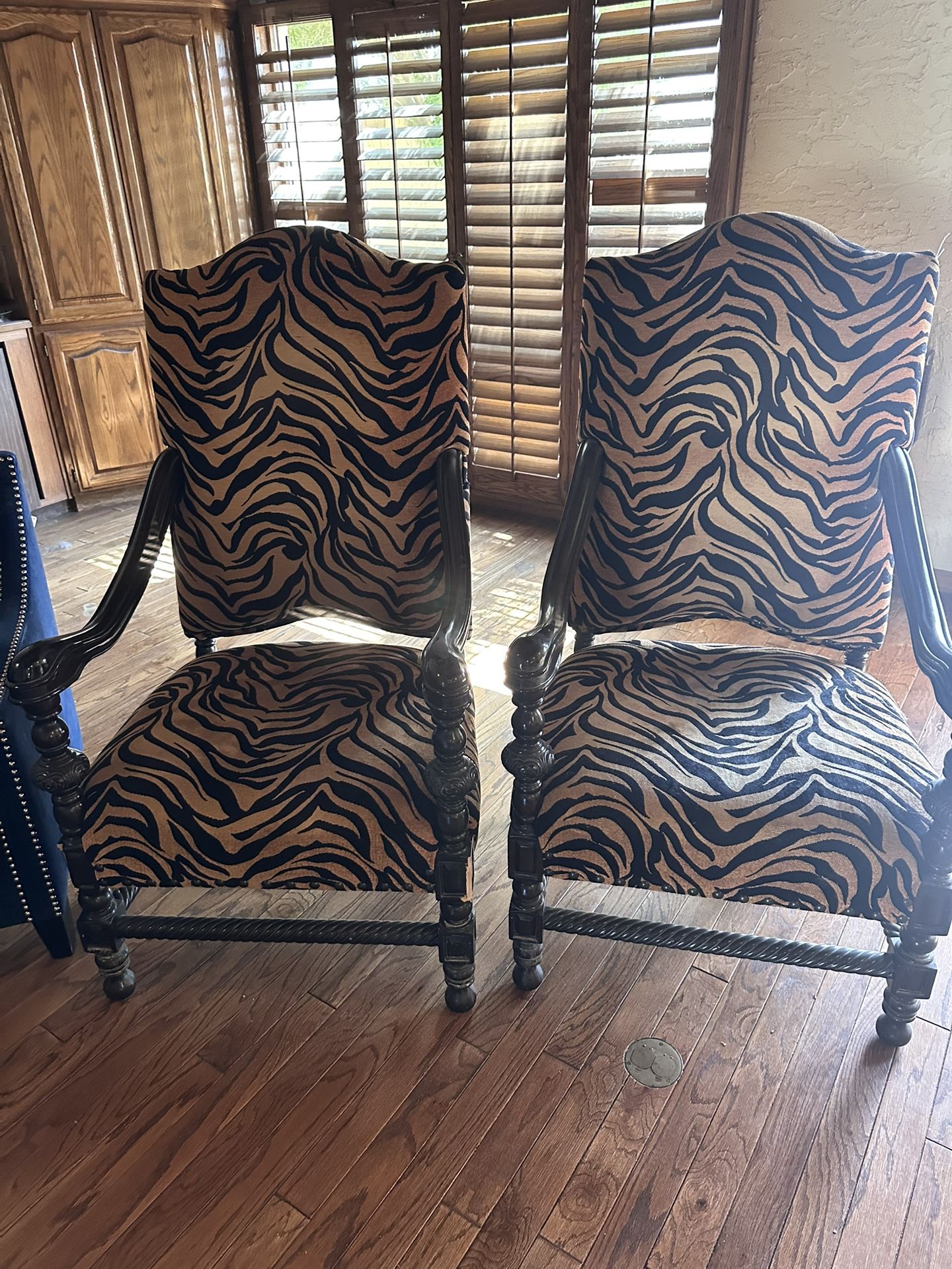 Large Tiger Chairs 