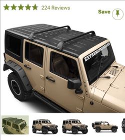 Rhino Rack Roof Rack for Wrangler