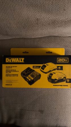 DeWALT 4AH and 5AH battery starter kit 20v max