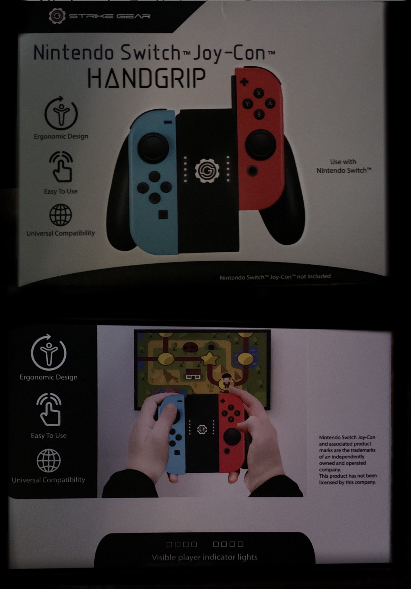 Nintendo Switch Joy-con- Hand Grip Controller