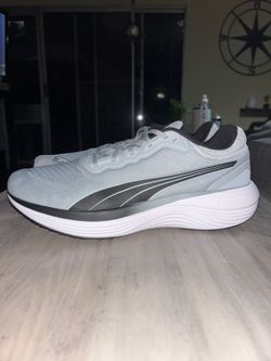 Puma Scend Pro Engineered Fade Men's size 12 Grey Running Shoes 379772-01 NEW