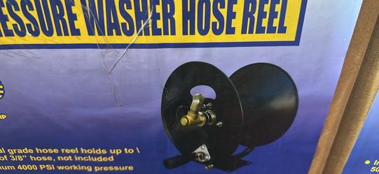 50’ pressure washer reel $175 (financing available)