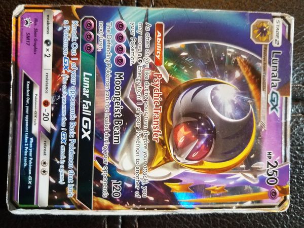 Lunala Gx Pokemon Card For Sale In Redmond Wa Offerup