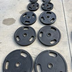 GP Weight Plates Urethane Olympic New