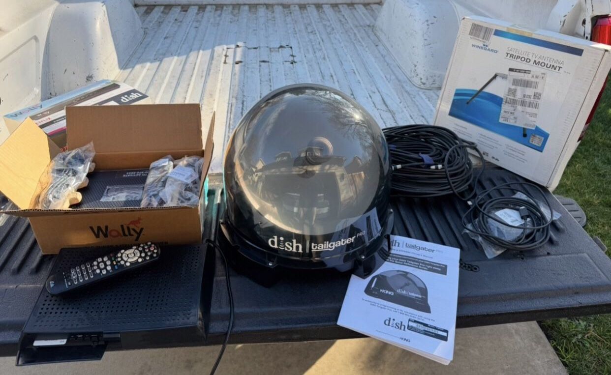Dish Network Portable Satellite And Accessories