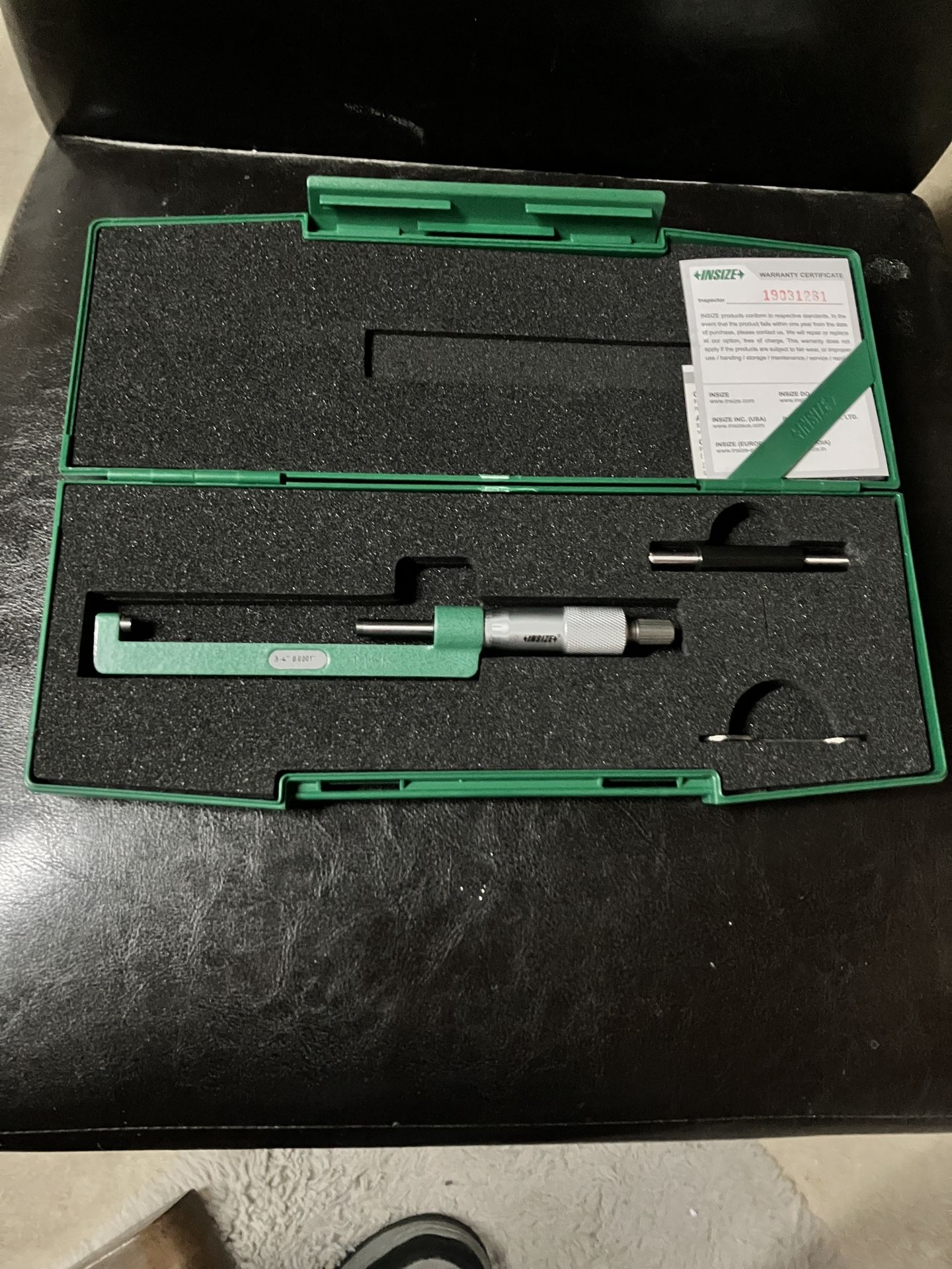 Insize Micrometer 3-4”