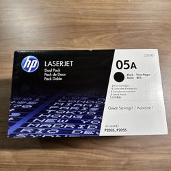 HP 05A Toner 2 Pack - CE505D - Black - Original HP LaserJet Toner Cartridges