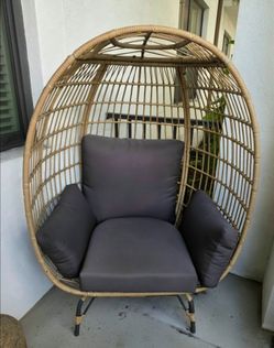 Wicker Egg Chair