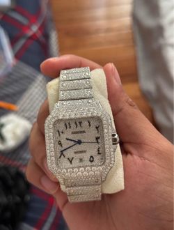 Moissanite Cartier Watch VVS1