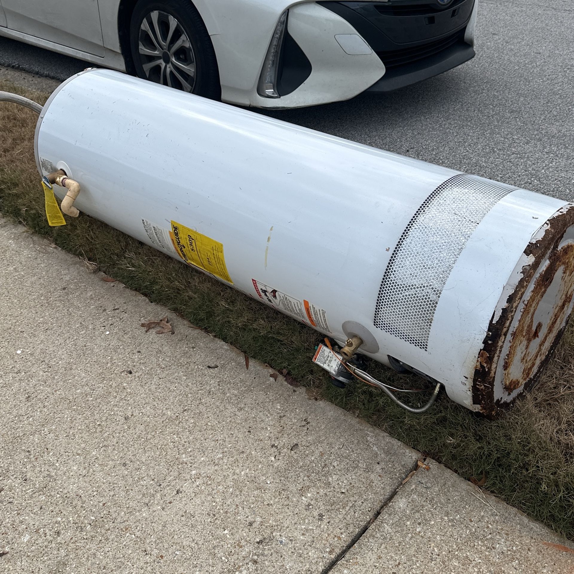 Used Water Heater To Give Away Free.  $0. Just Come Get It. 