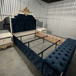 modern Turkish style queen bedroom set