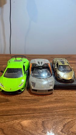 Lamborghini Diecast Model Cars Set of 3