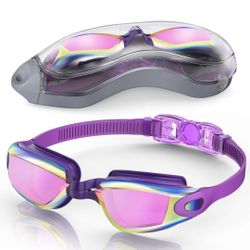 Aegend Swim Goggles, Swimming Goggles No Leaking Full Protection Adult Men Women Youth